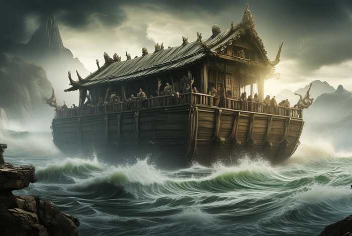 中国大洪水的神话故事（中国古代神话大洪水的故事）