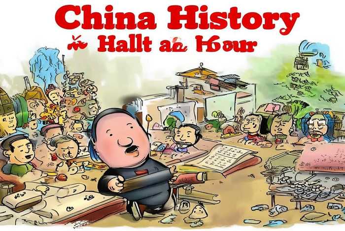 中国历史半小时漫画；中国历史半小时漫画作者是谁