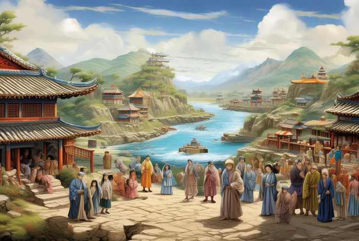 中国历史地理绘本故事图片高清 - 中国历史地理绘本故事图片高清版