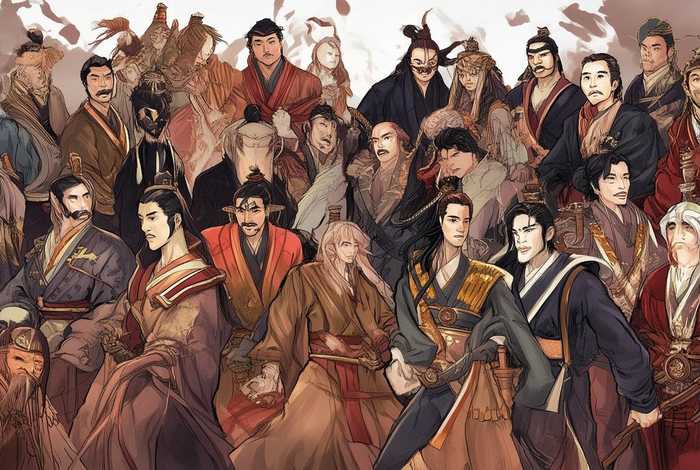 三国演义连环画人物欣赏；三国演义连环画人物欣赏大全