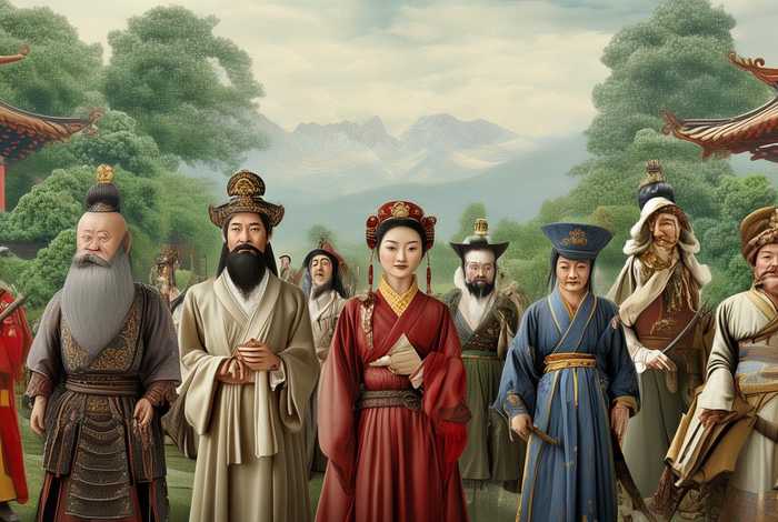 中国5000年的历史的人物，中国5000年的历史的人物有哪些