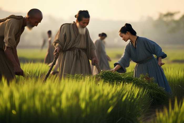 中国古代有关劳动的事例、中国古代有关劳动的事例简短