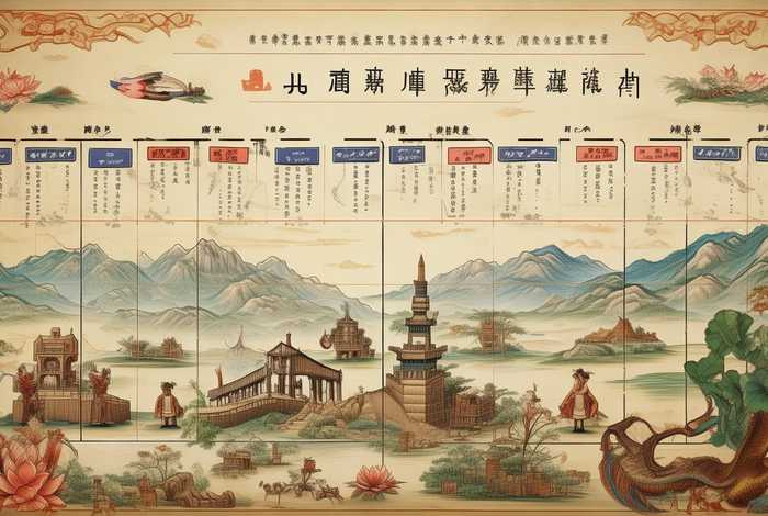 中国古代历史图说 - 中国古代历史图表