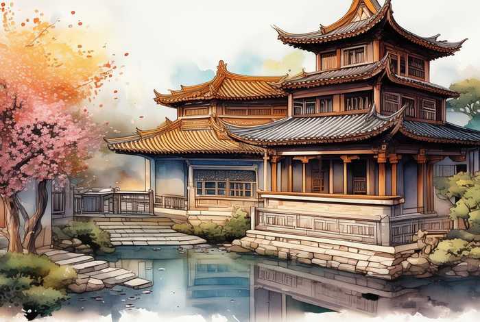 中国建筑史上的故事 中国建筑史上的故事手抄报