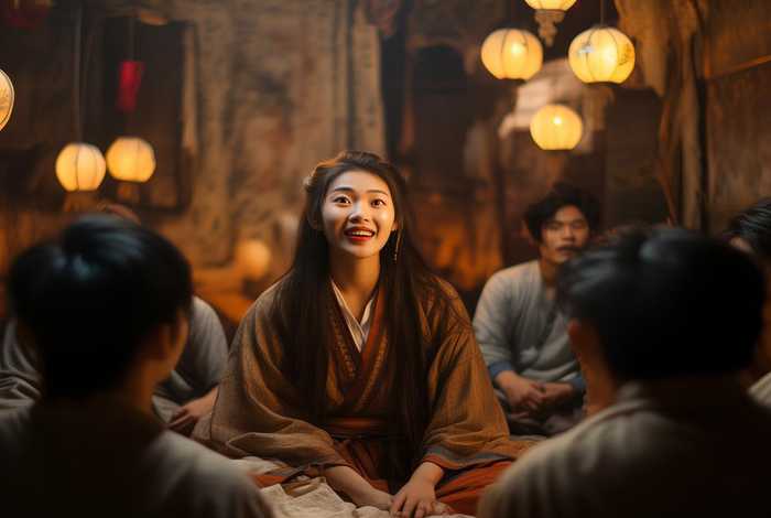 女生讲中国故事、女生讲中国故事给男生听