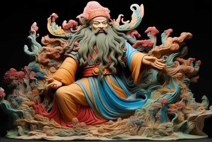 中国古代神话故事人物粘土作品 中国古代神话故事人物粘土作品简介