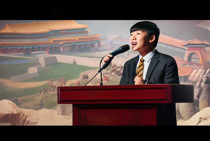 英语中国历史故事演讲稿初中 用英语讲中国历史故事演讲稿