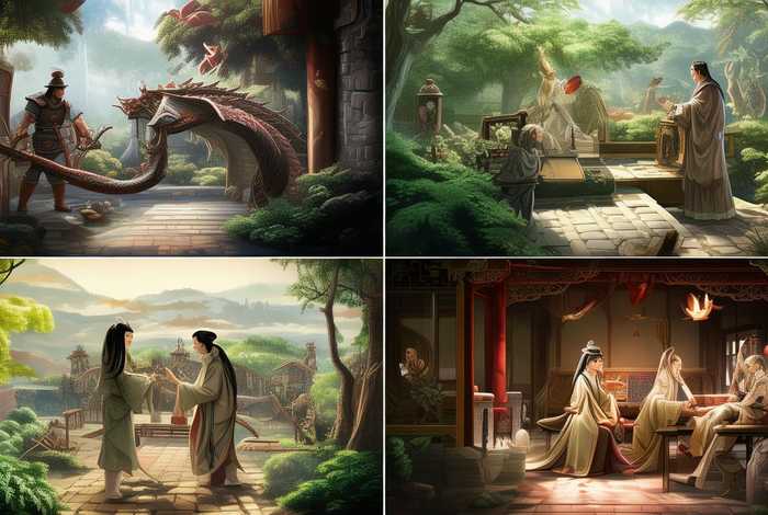 中国古代四大名著的故事 中国古代四大名著的故事简介