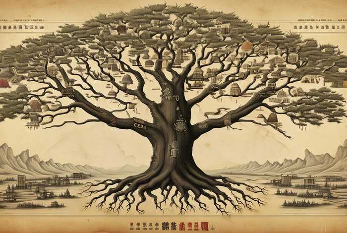 中国古代家谱 - 中国古代家谱迁徙和基因对照