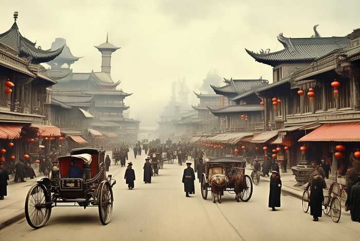 一百年前的中国简介 - 描述一百年前的中国