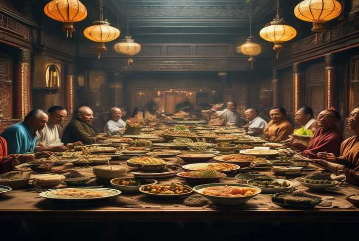 中国历史饭局大全；中国历史饭局大全图片