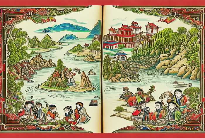中国故事绘本手绘画；中国故事绘本手绘画怎么画
