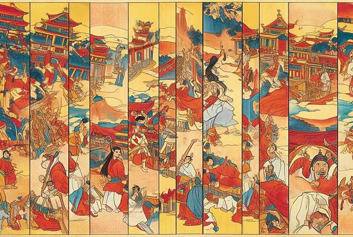 中国古代故事连环画制作视频，中国古代故事连环画制作视频讲解