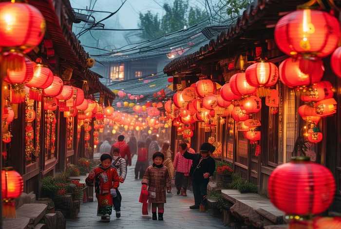 中国春节的故事简短 - 中国春节的故事简短50字
