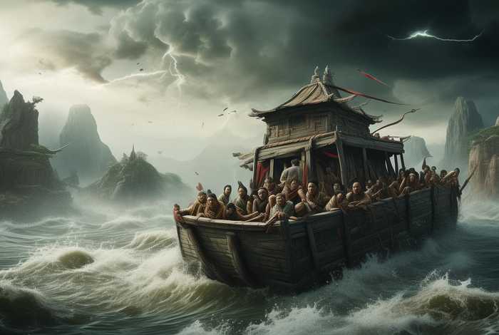 中国大洪水的神话故事（中国古代神话大洪水的故事）