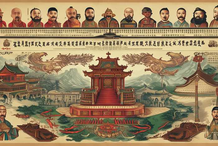 中国帝王简史思维导图 中国帝王简史思维导图高清