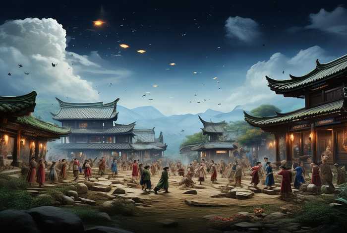 中国传统民间故事介绍图（中国传统民间典故系列）