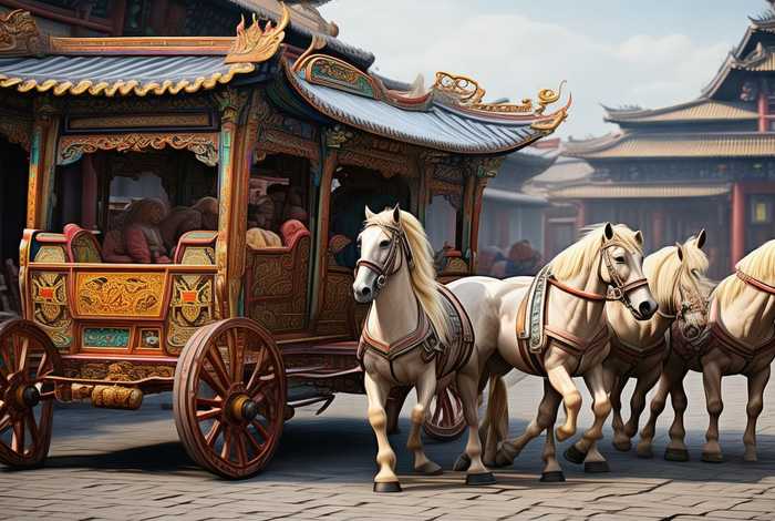 中国古代马车的起源 - 中国古代马车的起源与发展