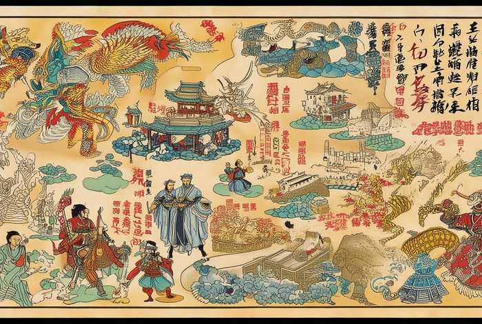 中国历史的传说故事手抄报图片 中国历史的传说故事手抄报图片大全