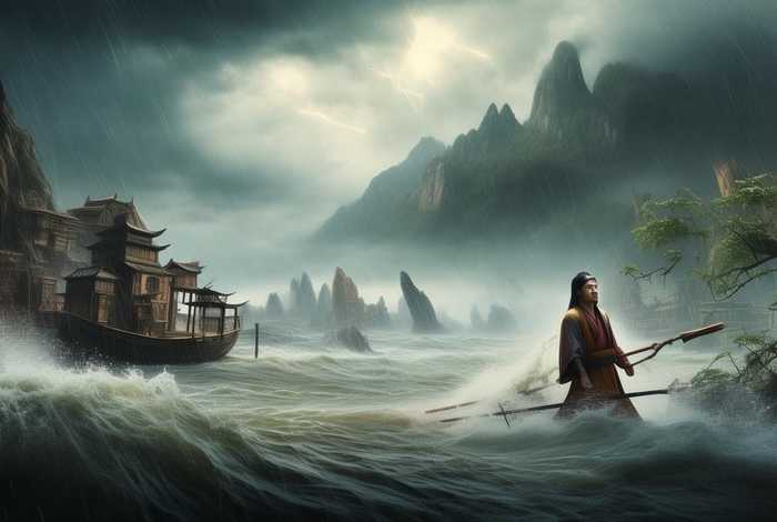 中国古代故事洪水的传说；中国古代故事洪水的传说是什么