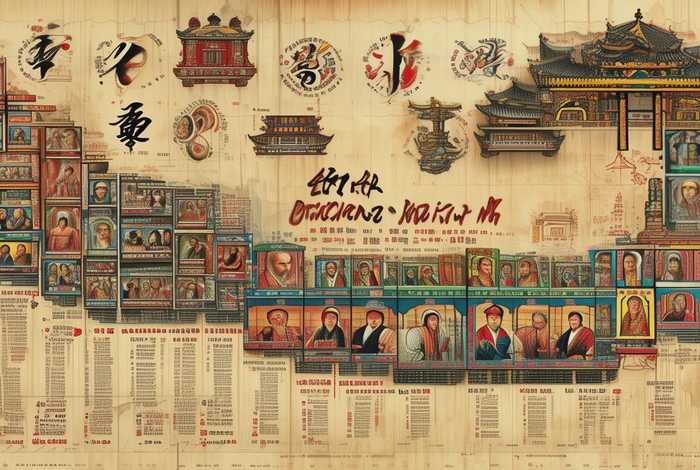 中国历史朝代皇帝一览表图 中国历史朝代帝王顺序表图