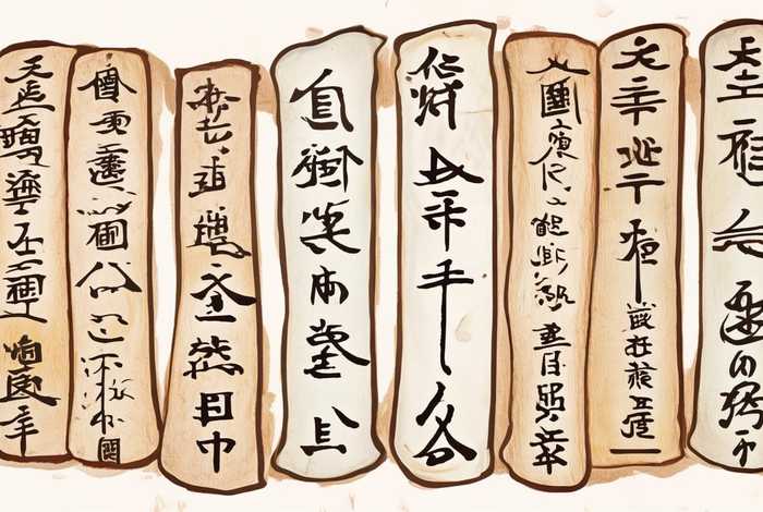 中国历史的字体故事图片简笔画，中国历史的字体故事图片简笔画大全