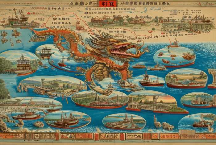 中国海洋探索史 中国海洋探索史思维导图 中国海洋探索史 中国海洋探索史思维导图