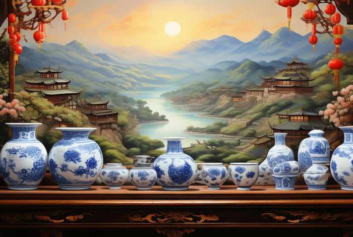 油画里的中国、油画里的中国瓷器 油画里的中国、油画里的中国瓷器