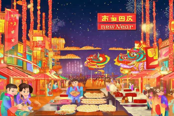 中国春节故事英文版;中国春节故事英文版加中文翻译 中国春节故事英文版;中国春节故事英文版加中文翻译