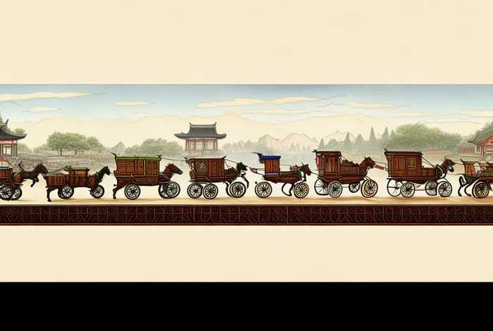 中国古代马车的变迁（中国古代马车的变迁思维导图）