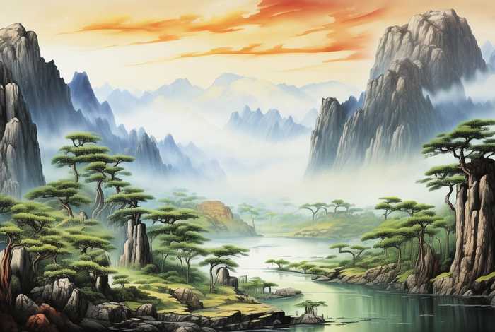 完整的中国山水画作画视频,完整的中国山水画作画视频大全 完整的中国山水画作画视频,完整的中国山水画作画视频大全
