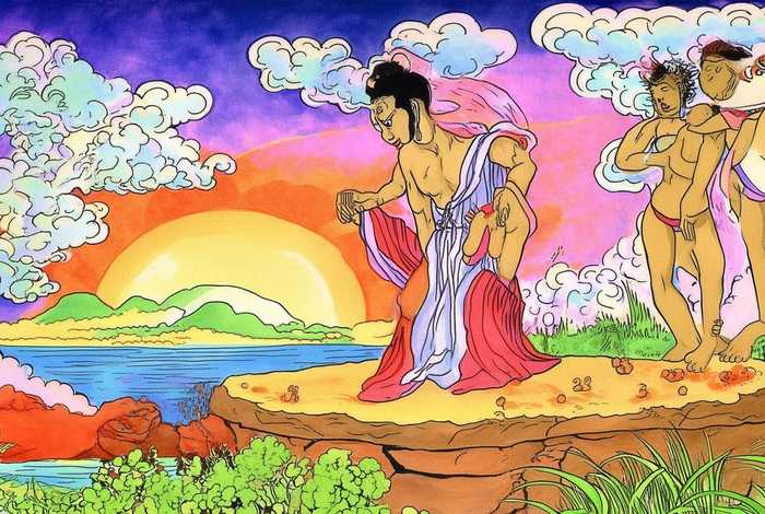 女娲造人的神话故事梳理，女娲造人的神话故事梳理手抄报
