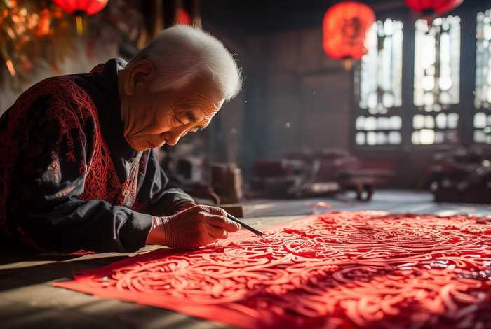 中国剪纸的历史简介 - 中国剪纸的历史简介60～70字