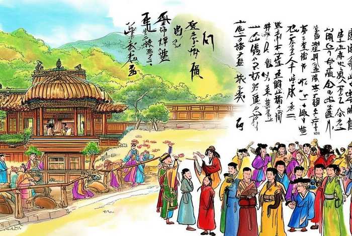 语文手抄报历史故事、语文手抄报历史故事怎么画