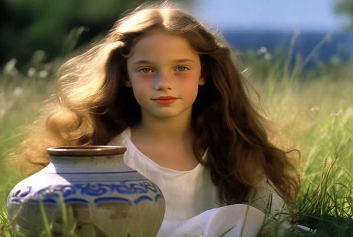 世界名画的故事 世界名画的故事陶罐与少女 世界名画的故事 世界名画的故事陶罐与少女