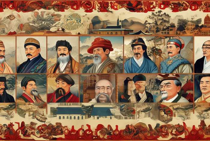 中国历史风云人物，中国历史风云人物手抄报