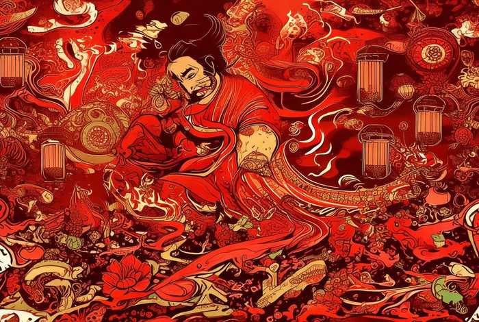 中国红故事图片 中国红色故事手抄报图片