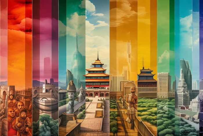 中国历史变迁时间表，中国历史变迁时间表图片