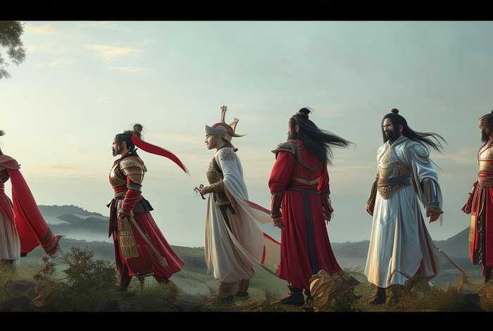 中国古代五大英雄，中国古代五大英雄人物