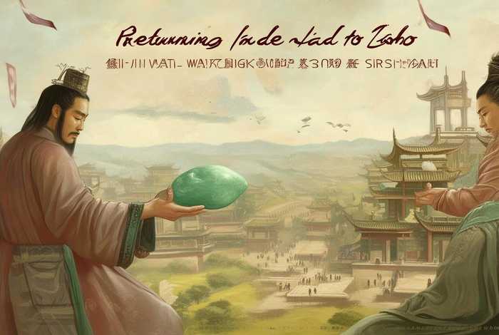 图说中国文化故事 - 图说中国文化故事与战国城予赵文化还璧归赵