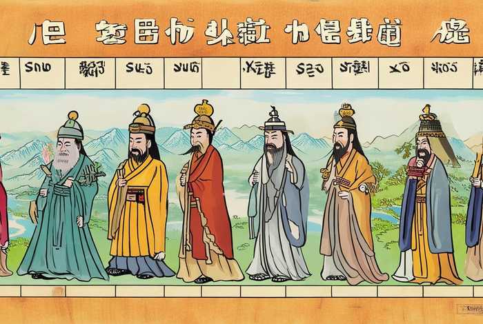 尧舜禹夏商周顺口溜，尧舜禹夏商周顺口溜打印版