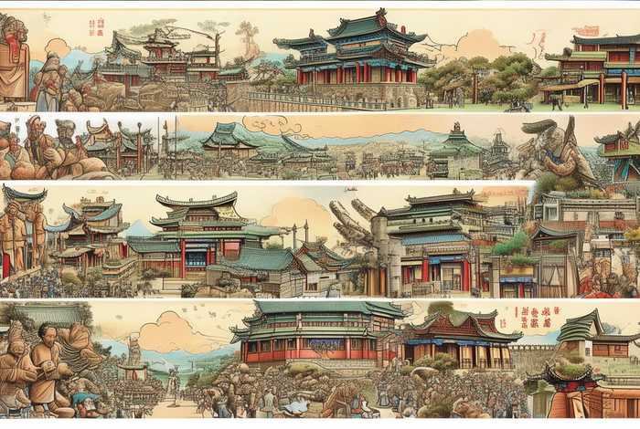 中国历史的演变过程图 中国历史的演变过程图文并茂