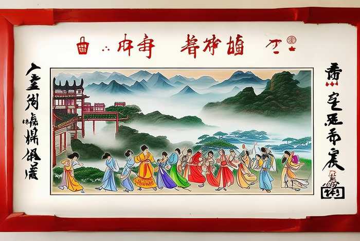 中国故事英语海报手绘 中国故事英语海报手绘图片
