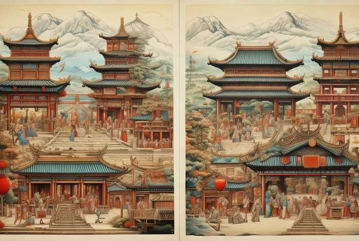 中国建筑史上的故事 中国建筑史上的故事手抄报