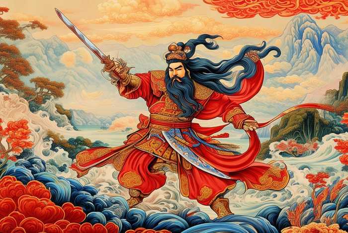 中国古典英雄年画；中国古典英雄年画图片