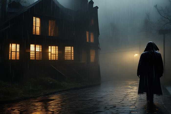 在一个雨夜发生了离奇的故事，在一个雨夜发生了离奇的故事是什么歌
