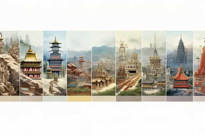 中国历史发展变化图；中国历史发展变化图片