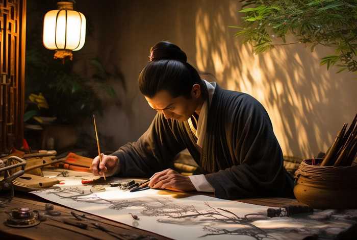 中国古代画家人物故事（中国古代画家人物故事图片）