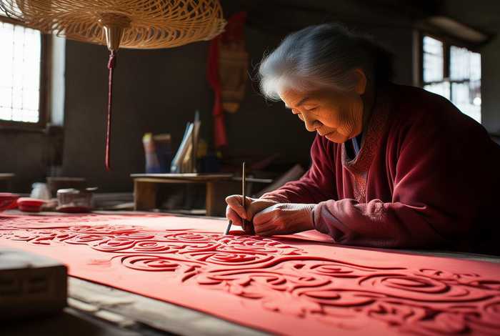 中国剪纸的故事传说；中国剪纸的故事传说50字