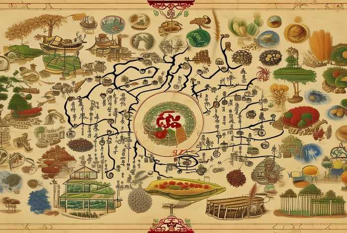 中国古代粮食史 - 中国古代粮食史思维导图